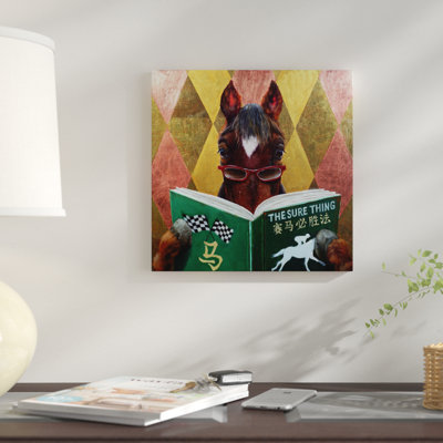 «Wise Bet», impression sur toile