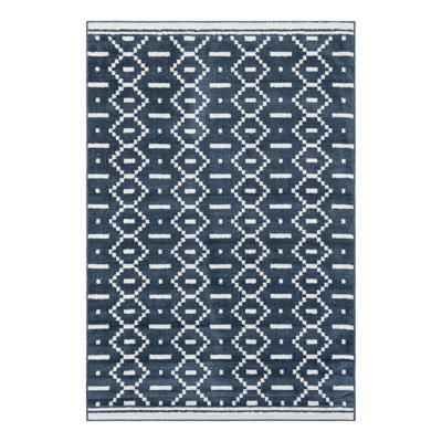 Latitude Run® Begna Nikolis Rug Blue