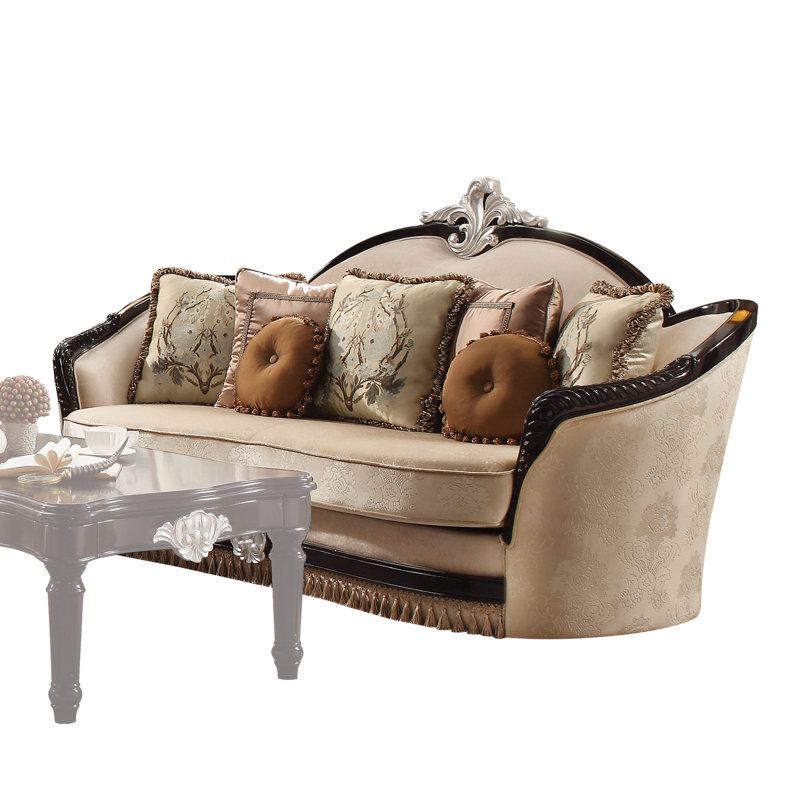 Shultz 91.3384'' Upholstered Sofa