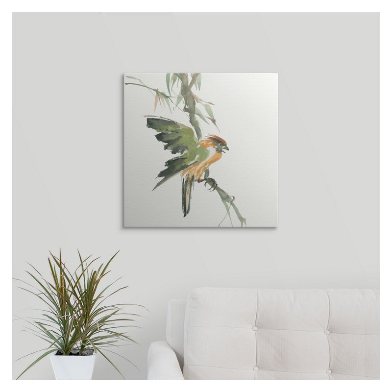 Ayled «Formose Firecrest» par Chris Paschke, reproduction d'art, H 35 po x l 35 po x P 1,5 po, Toile