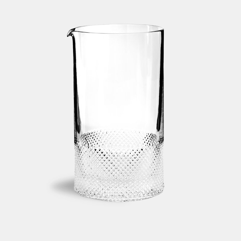 Diamond Crystal Glass Carafe, 6.1'' H x 3.5'' W x 3.5'' L
