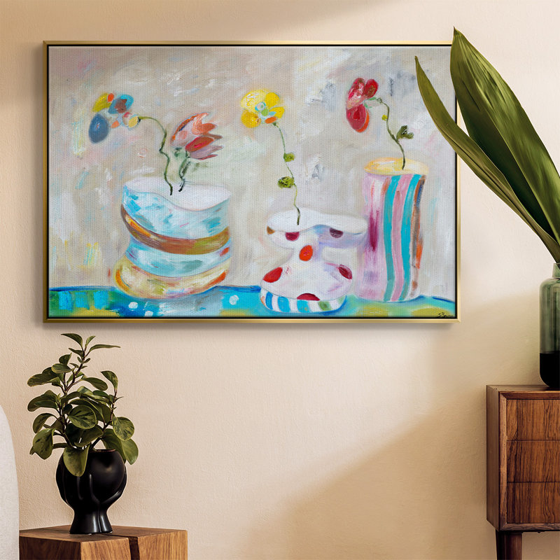 " Play Time ", Gold, 27" H x 41" W x 2" D