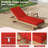 Outdoor 4'' Chaise Lounge Cushions Lounge Chair Cushions 26" W X 80" L-423027266-408104543-408150296