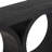 Solid Mango Wood Console Table, Black