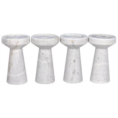 Aleka Marble Tabletop Candlestick