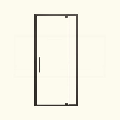76" H Scalable Adjustable Frame Shower Door With 1/4"(6Mm) Clear SGCC Tempered Glass,Aluminium Alloy Shower Doors,Reversible Installation