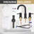 Widespread 2-handle Bathroom Faucet with Drain Assembly-103560080