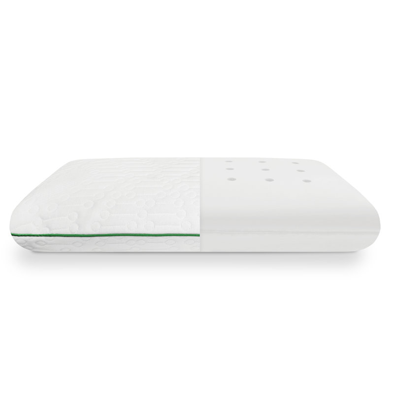 Fresh And Clean Classic Comfort Memory Foam Pillow With Ultra-Fresh Treated Fabric