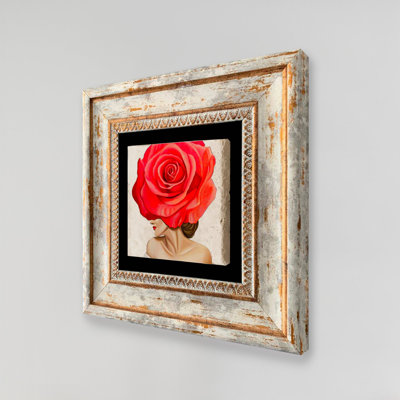 Peinture décorative encadrée