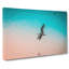 Soaring Seagulls In Abstract - Wrapped Canvas-55339041
