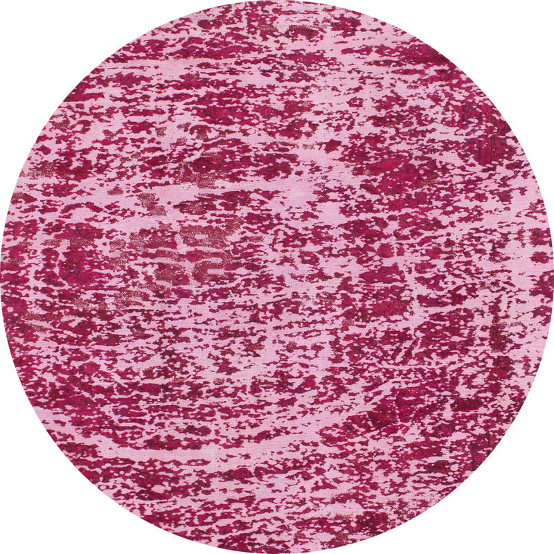 Tapis abstrait moderne 881, Rond 8 pi