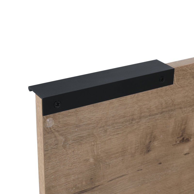 Meuble-lavabo flottant 22 po Hetton, Brun