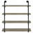 Modern Floating Shelves, Driftwood 4-Tier Wall Shelf-1231088546