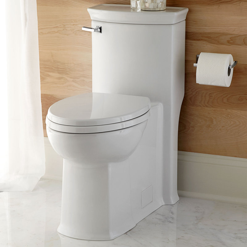Wyatt One Piece Toilet Rh 1.28Gpf In Canvas White, Left-Hand