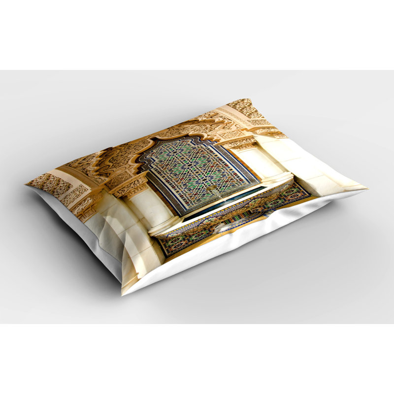 Ensemble de 2 taies décoratives Ambesonne Moroccan Eastern Art 26 po x 20 po
