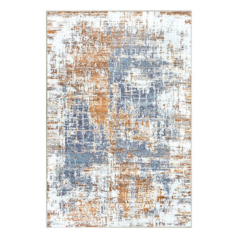 Tapis rectangulaire en dentelle avec envers antidérapant, Rectangle 6 pi x 9 pi