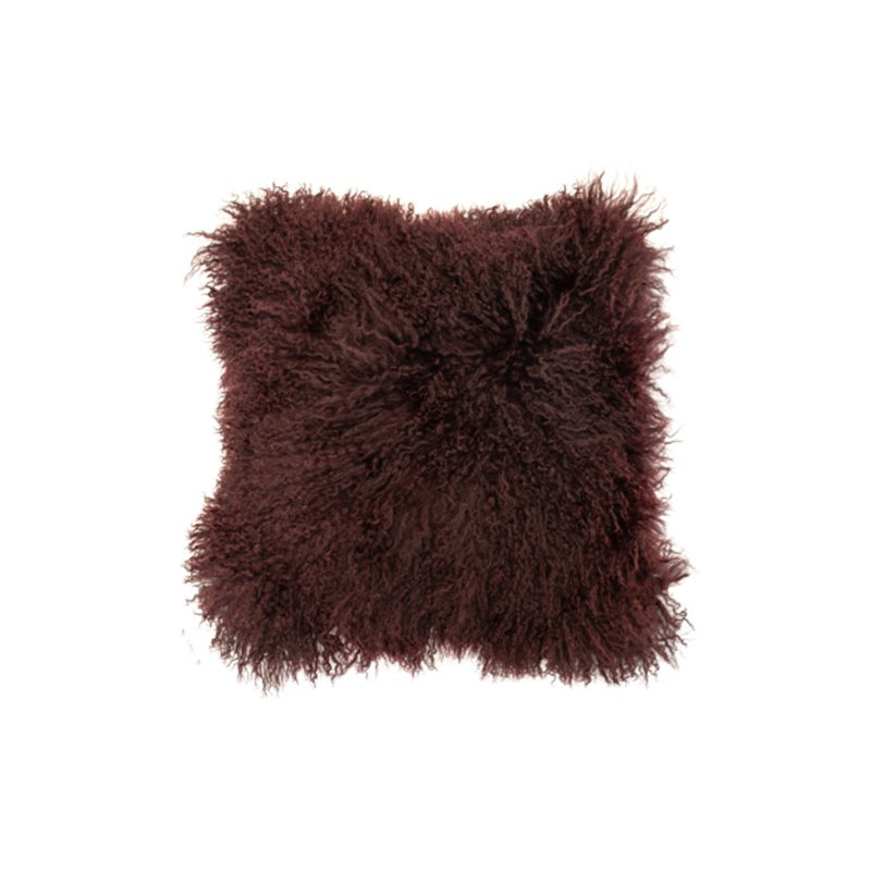 Abstract Sqaure Throw Cushion, Aubergine