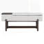 Banc de rangement rembourré Farmhouse avec compartiment caché, banc d'entrée moderne pour le salon, le vestibule et les couloirs-742660719