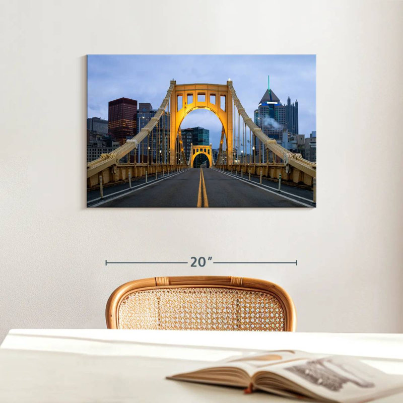 Mehar Roberto Clemente Bridge, 16" H x 24" W