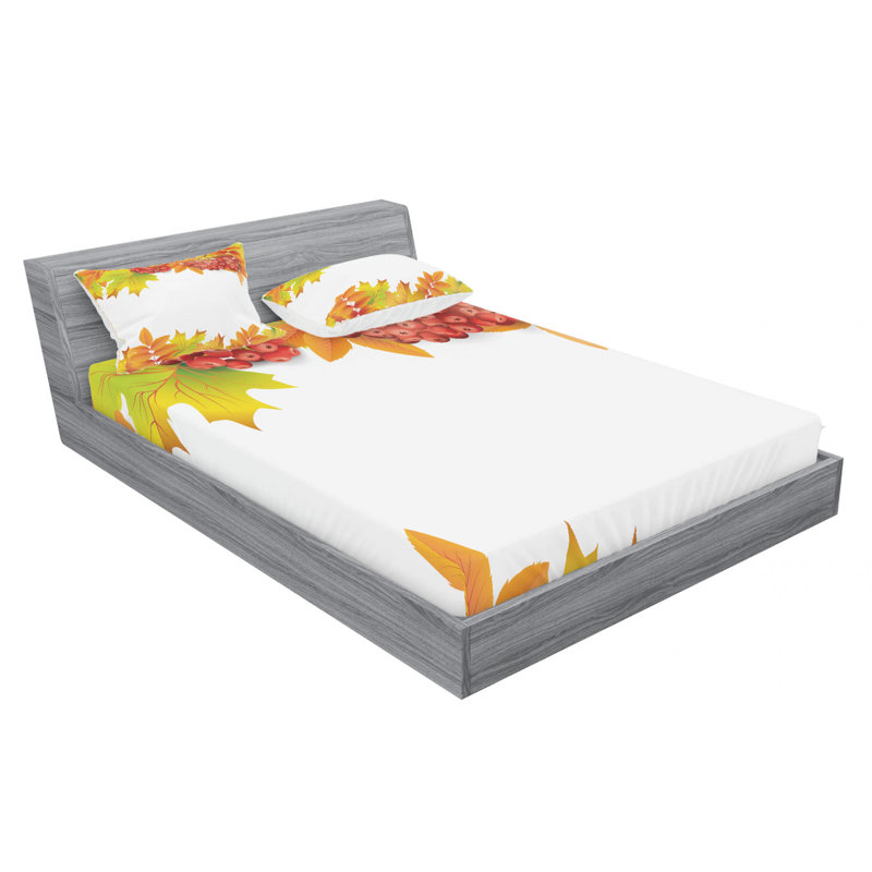 Microfiber Sheet Set, Full Sheet Set with Fitted Sheet