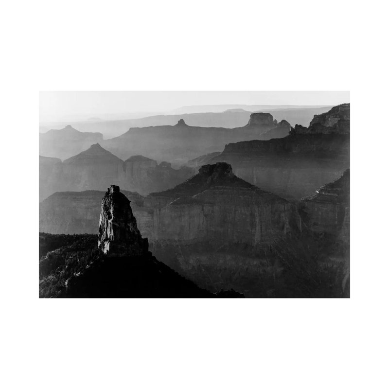 Grand Canyon National Park III by Ansel Adams - Gallery-Wrapped Canvas Giclée on Canvas, 101.6 cm H x 66.04 cm W x 1.91 cm D