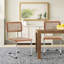 Chaise d'appoint en brun-86692612