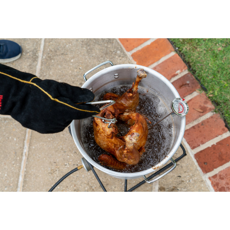 King Kooker 33,000 BTU Portable Propane Fryer with Aluminum Pots