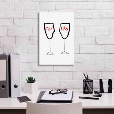 «Cheers» par - impression sur toile tendue