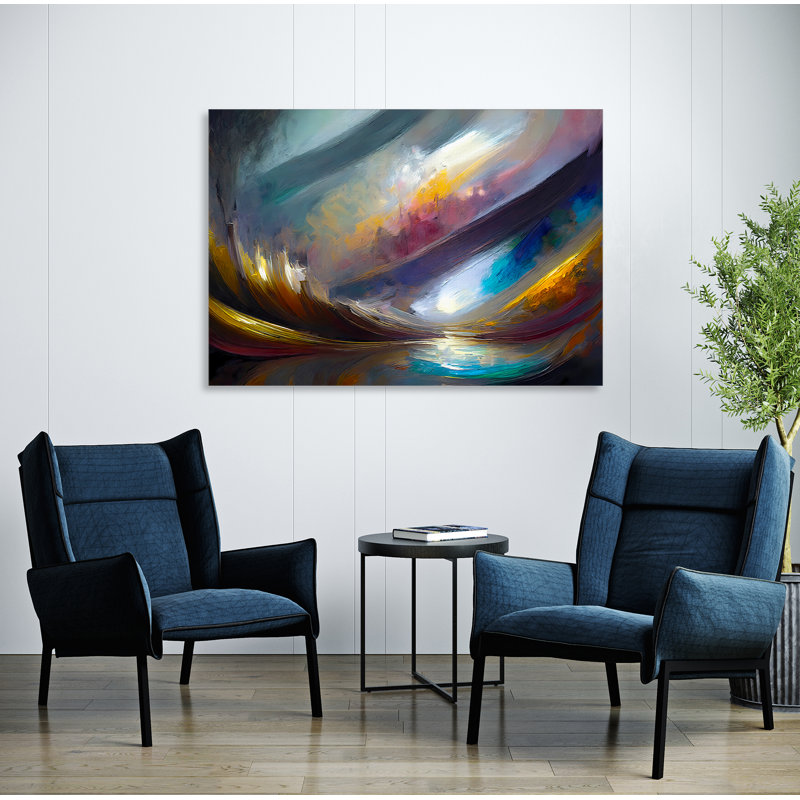 Blue Horizon, 24" H x 32" W