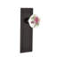 Mission Plate with White Rose Porcelain Door Knob-1031922122-1036970981