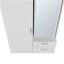 Armoire Thatcher - garde-robe, rangement pour chaussures et 2 tiroirs, blanc