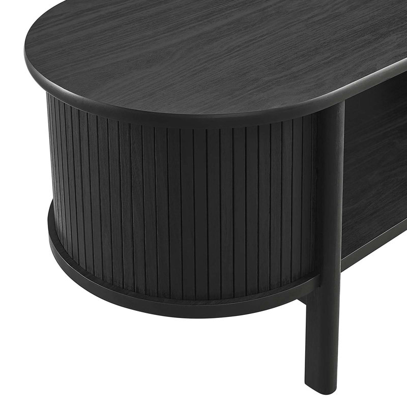 Table basse Modway Cadence, Noir