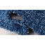 Tapis décoratif bleu Shailene-1452473880