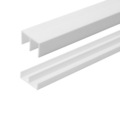 Rail de moulage en plastique de 1,38 po d'épaisseur x 1,38 po de largeur x 36 po de longueur