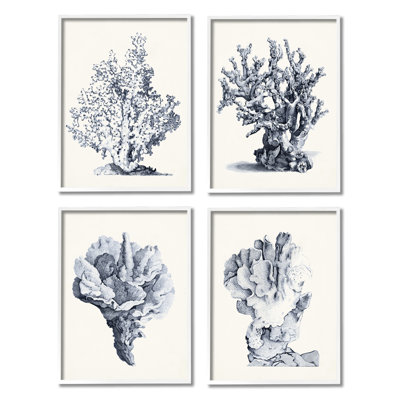 " Vintage Sea Coral Underwater Ocean Life Illustration " by Vision Studio 4 - Pieces