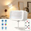 16 lumières RVB sous le cabinet, lumières magnétiques rechargeables pour garde-robe à DEL avec télécommande