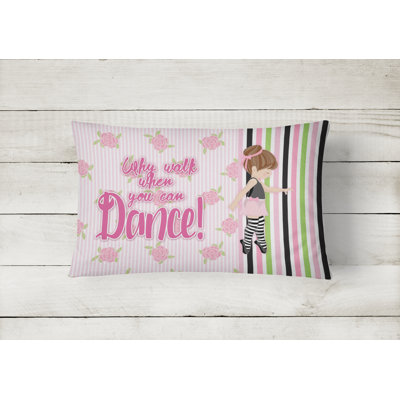  Ballet Dance Stripes Lumbar Pillow