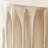 Paquet de 12 nappes en satin champagne 120 pouces - Nappe ronde soyeuse de qualité supérieure