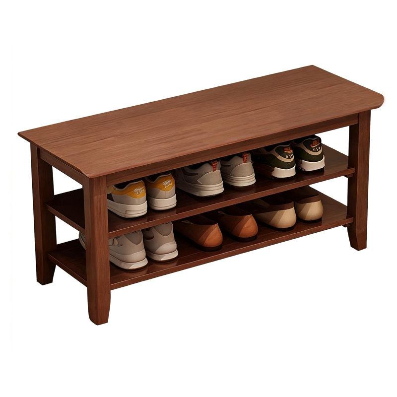 Premium Wooden Shoe Cabinet For Home, 31.5" H x 16.53" W x 11.81" D