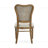 Orlando Vintage Style Rubber Wood Upholstered Dining Chairs