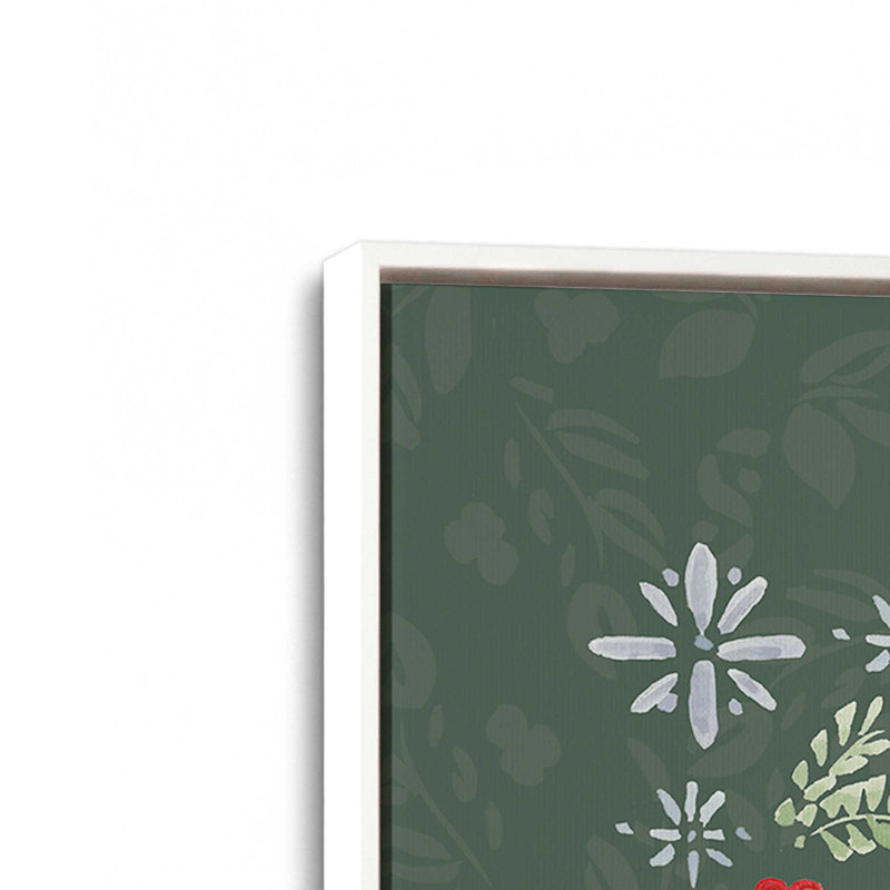«Forest Noel Leap», ensemble de 2 impressions sur toile, 25" H x 50" W, Impression encadrée sans passe-partout, Opaque White