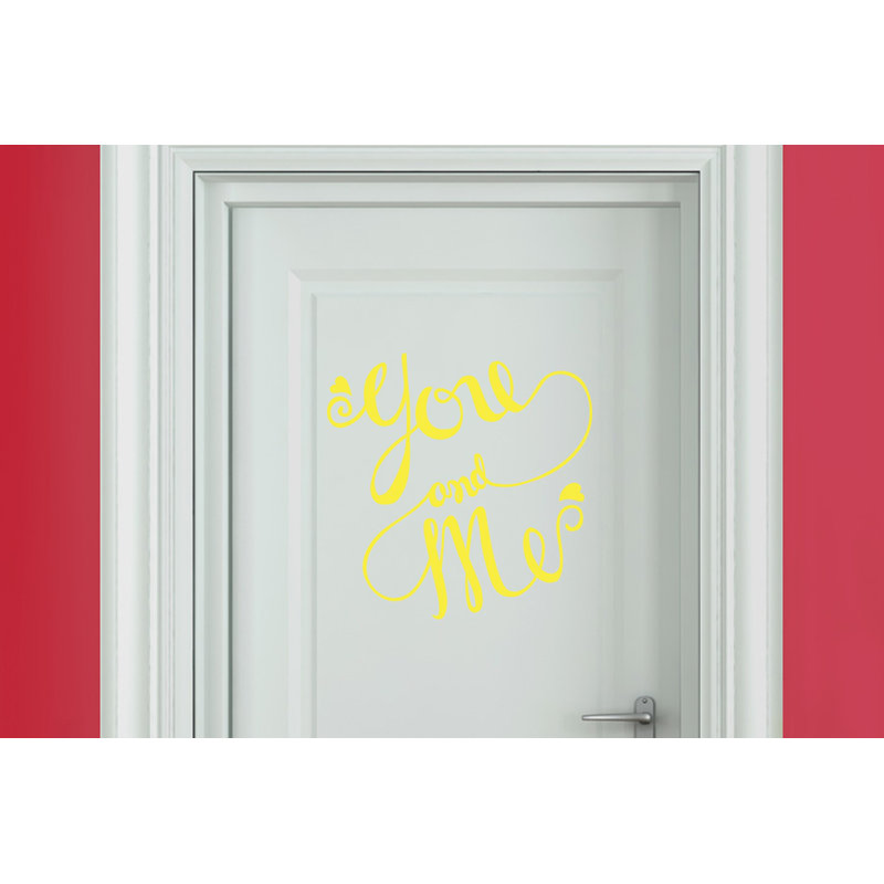 Wall Decal, Bright Yellow