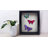 Airyonna Mahogany Solid Wood Storage Shadow Box Picture Frame