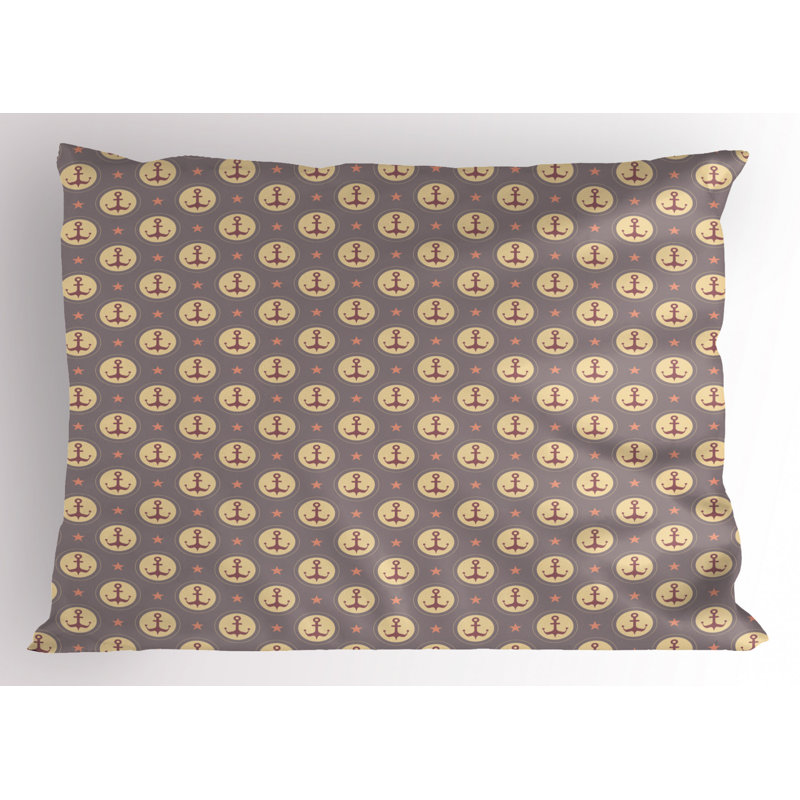 Star Polyester Machine Printed Sham Set, Twin