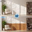 Panneau mural à lambris rustique en bois GarveeHome - Finition bois foncé, 100% imperméable, sans formaldéhyde, 77,6 po x 40,1 po
