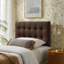 Tête de lit simple en velours résistant aux taches Peyton-426317972-426317973