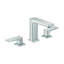 Hansgrohe Metropol Widespread Faucet 110 with Lever Handles and Drain Assembly, 1.2 GPM-90856537