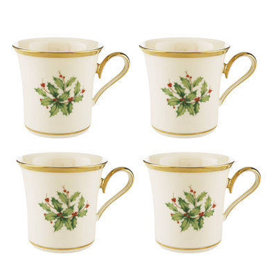 Ensemble de 4 tasses Holiday