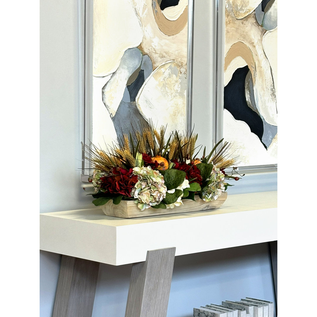 Himmelmann Polysilk Hydrangea Arrangement in Planter Primrue