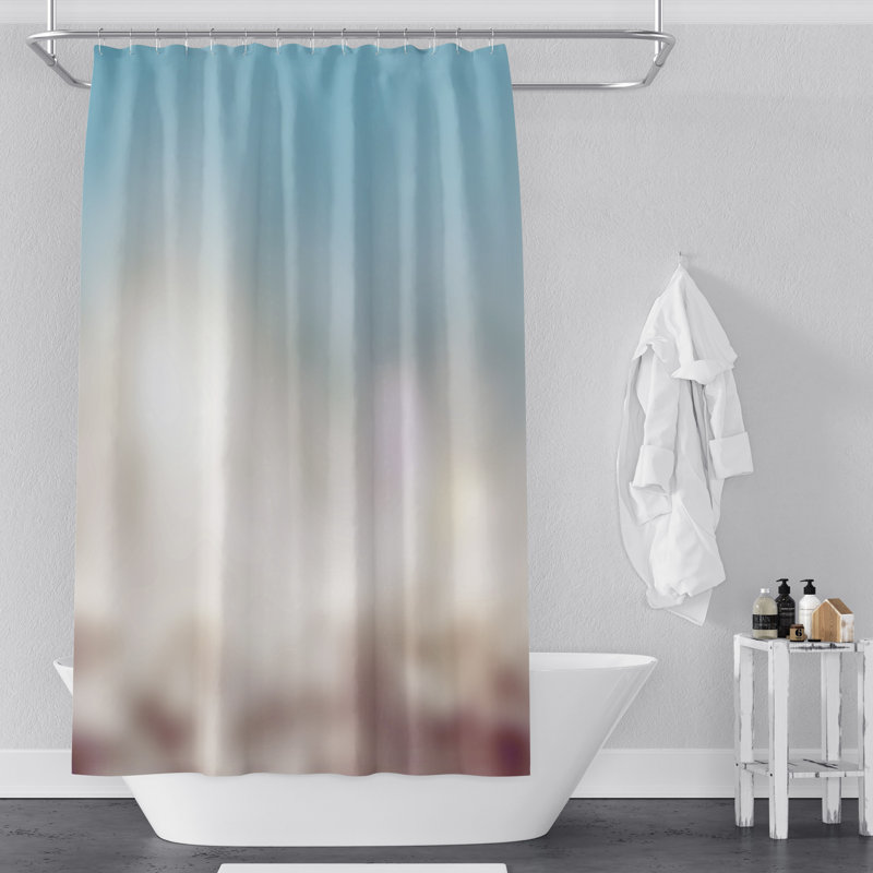 Rideau de douche simple Ombre, H 93 po x l 70 po